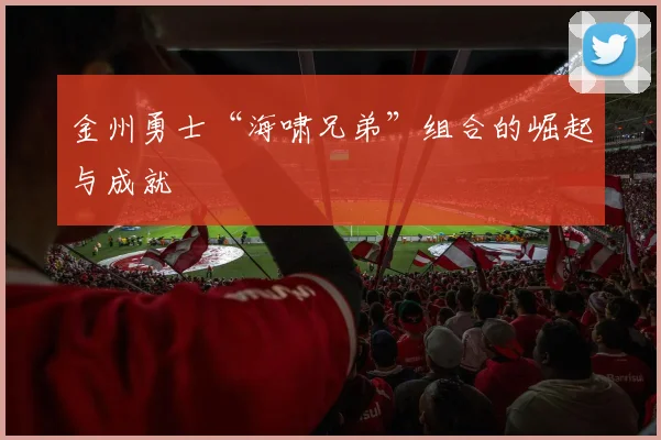 金州勇士“海啸兄弟”组合的崛起与成就